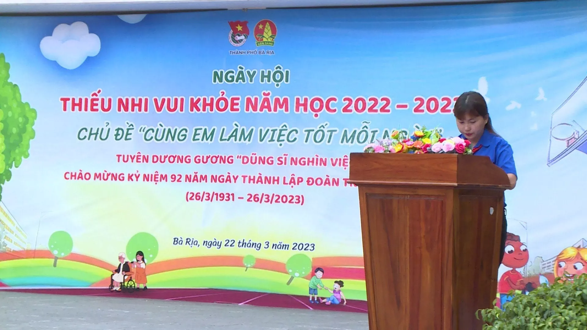 Ngày hội Thiếu nhi vui khỏe Thành phố Bà Rịa năm học 2022 – 2023